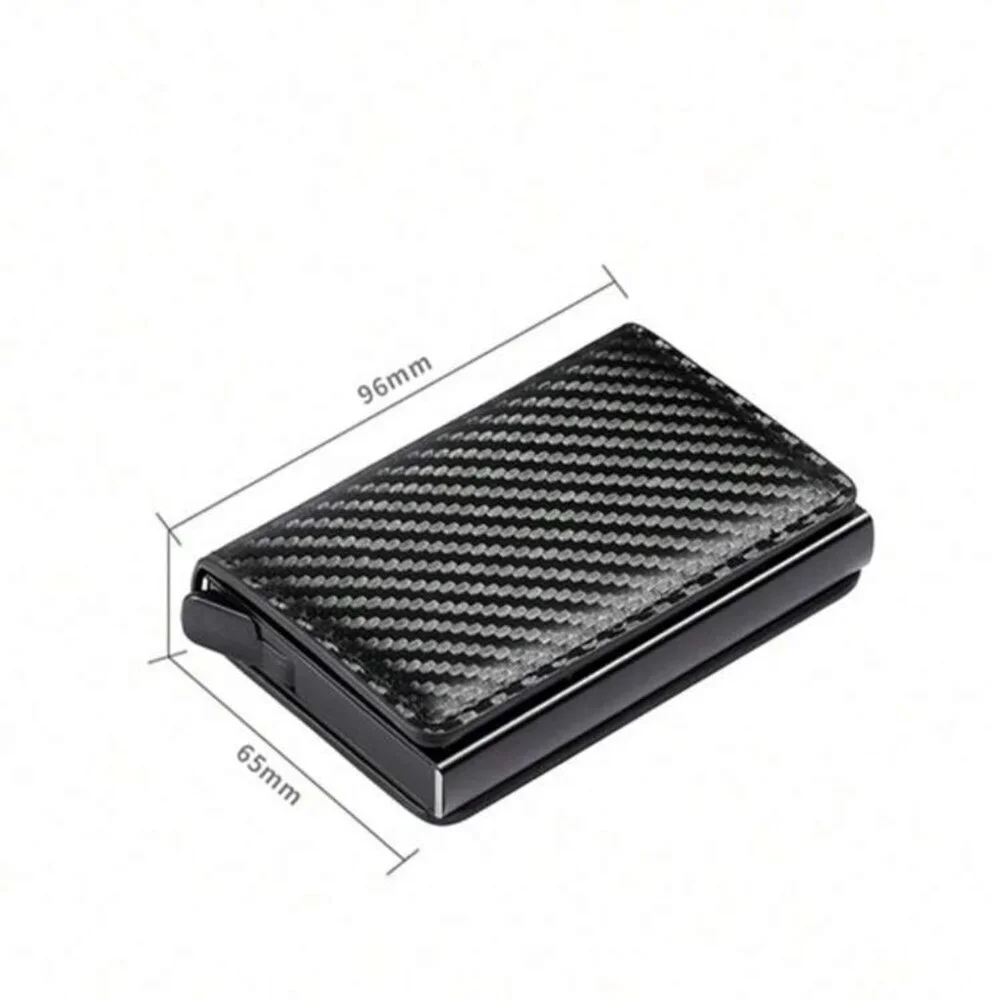 Black Carbon Fiber Wallet